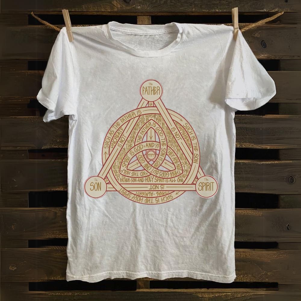 Trinity (Athanasian Creed) Cotton T-shirt