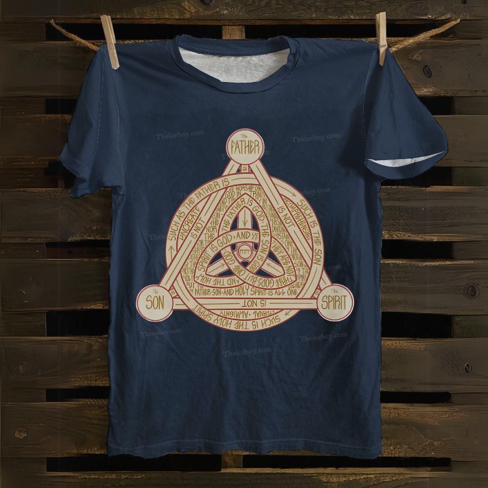 Trinity (Athanasian Creed) Cotton T-shirt