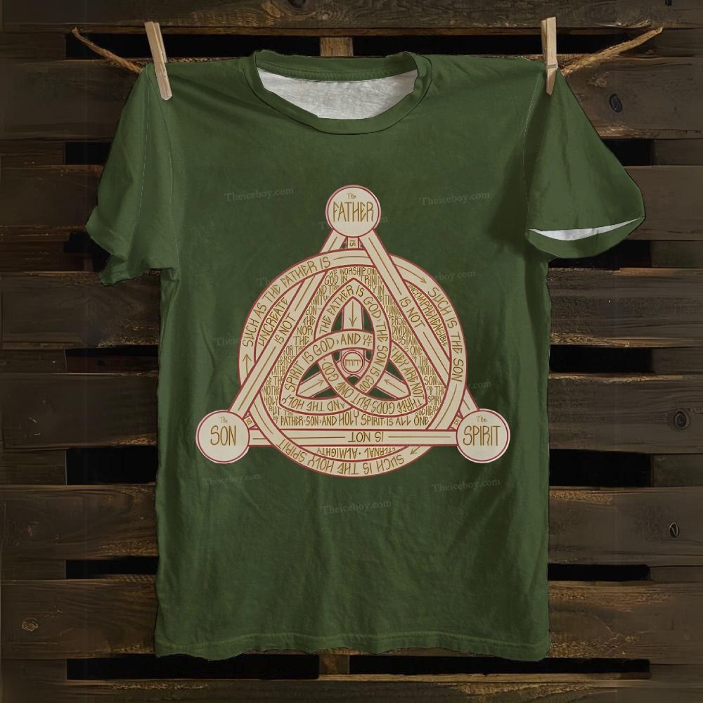 Trinity (Athanasian Creed) Cotton T-shirt