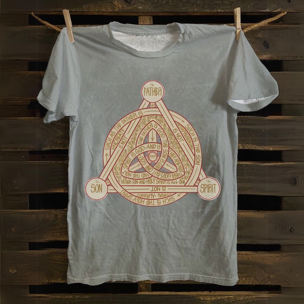 Trinity (Athanasian Creed) Cotton T-shirt