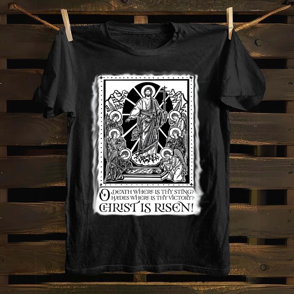 Black Pascha with Text Cotton T-shirt