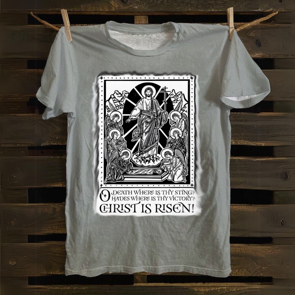 Black Pascha with Text Cotton T-shirt