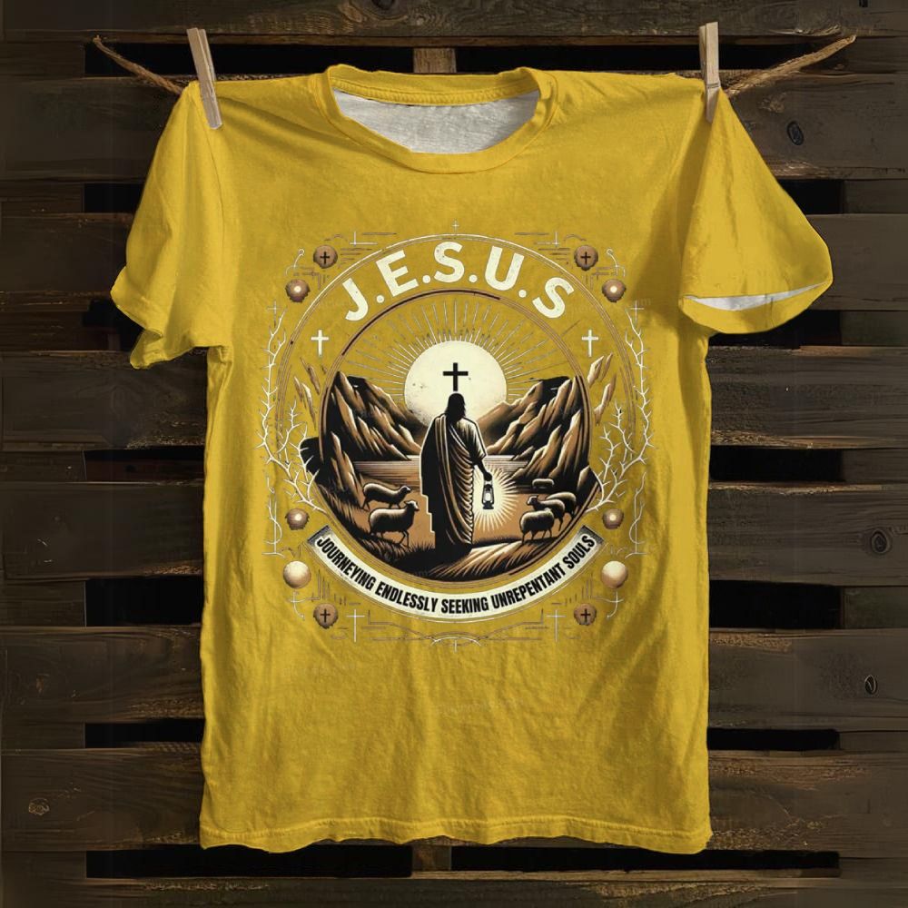 Jesus Cotton T-shirt