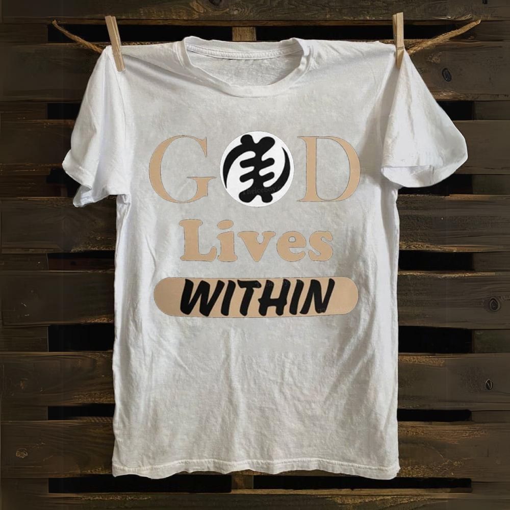 God Lives Within Cotton T-shirt