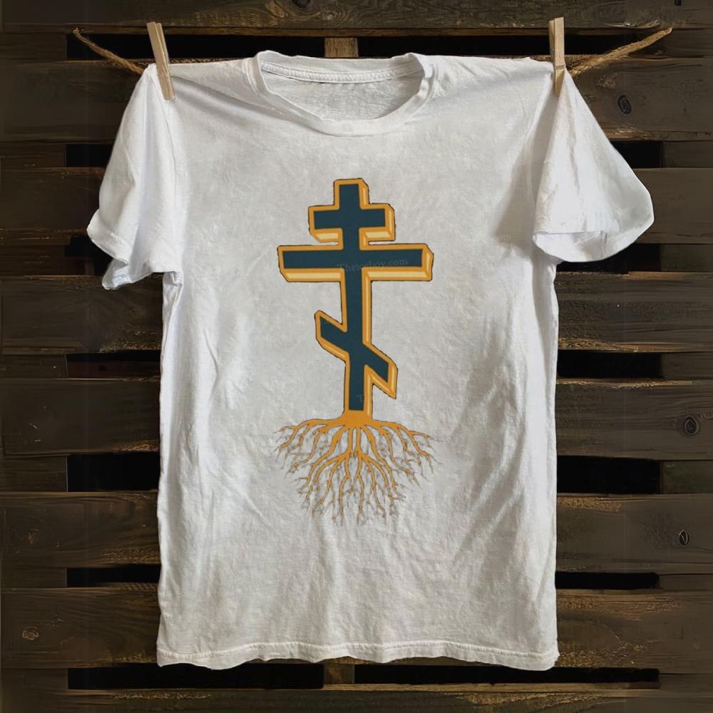 Christian Cross Cotton T-shirt