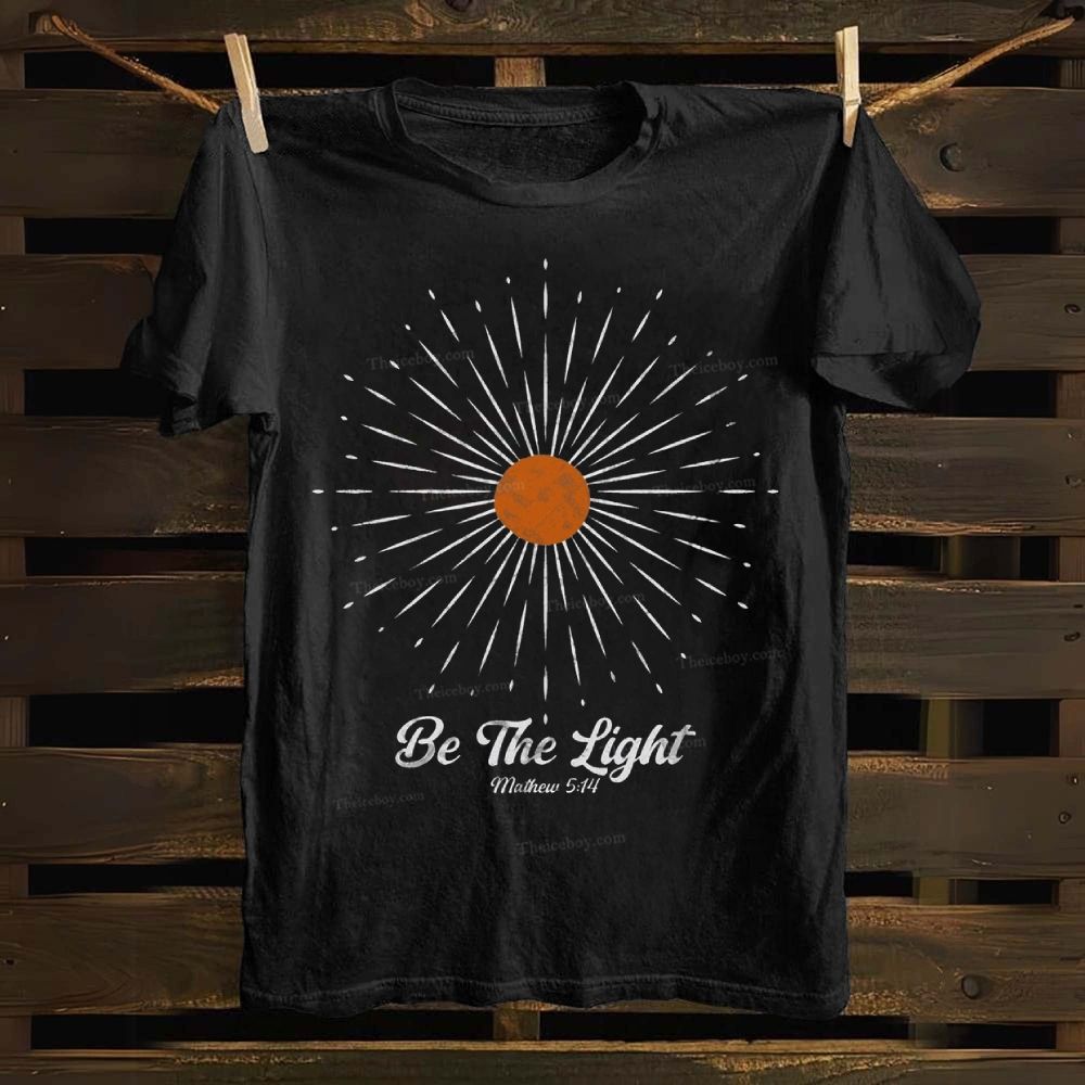 Be The Light Cotton T-shirt