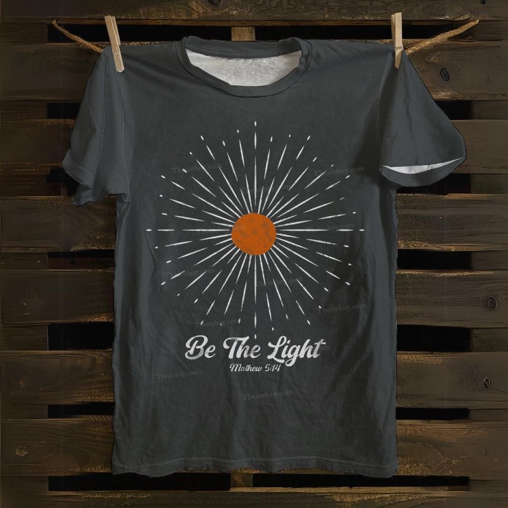Be The Light Cotton T-shirt