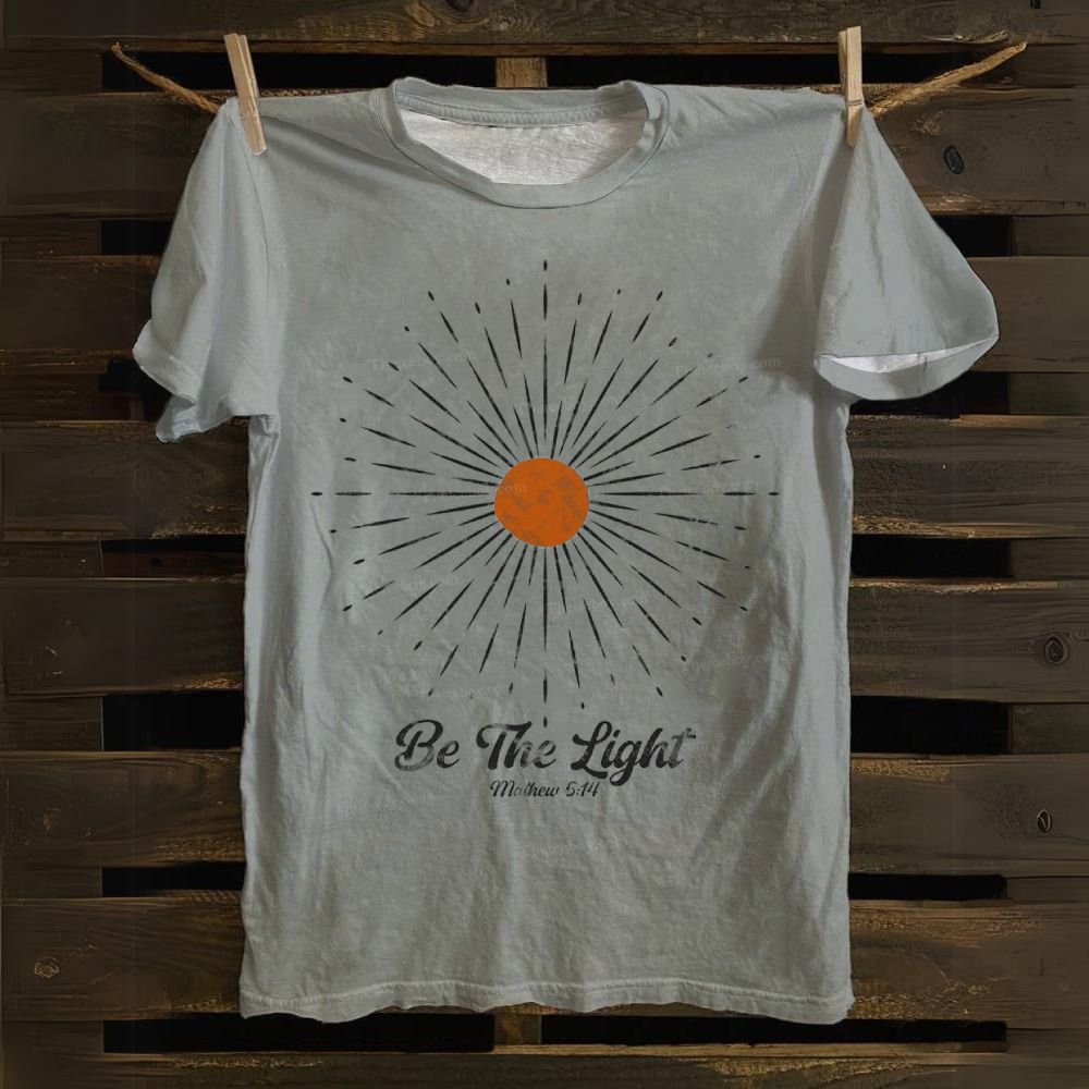 Be The Light Cotton T-shirt