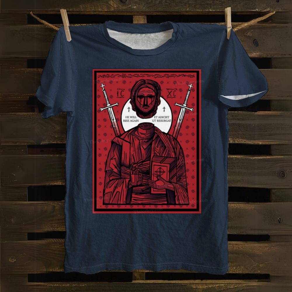 He Will Rise Again (Alternative) Cotton T-shirt