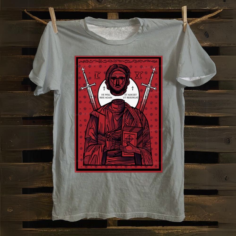 He Will Rise Again (Alternative) Cotton T-shirt