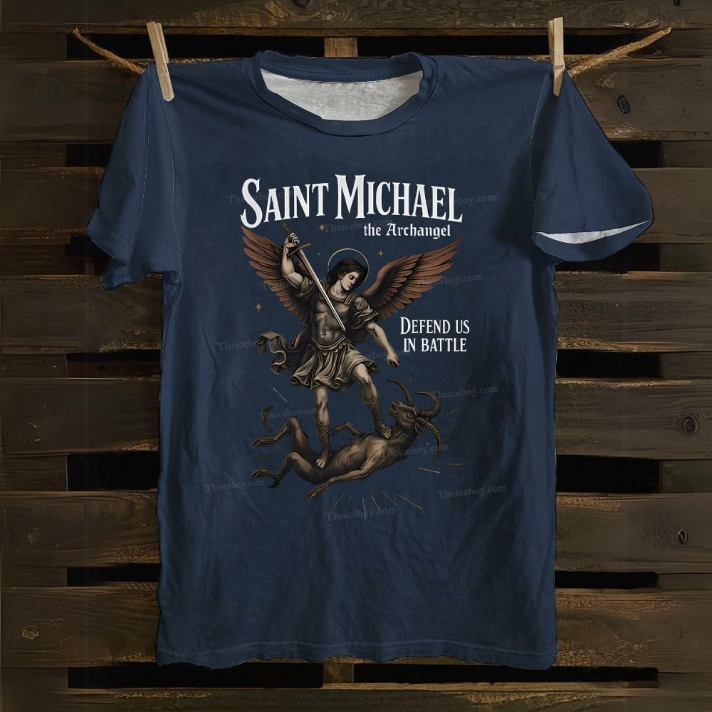 Saint Michael The Archange Cotton T-shirt