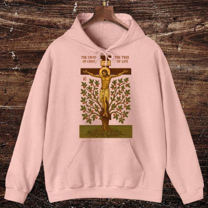 The Cross Of Christ Oversized Cotton Hoodies
