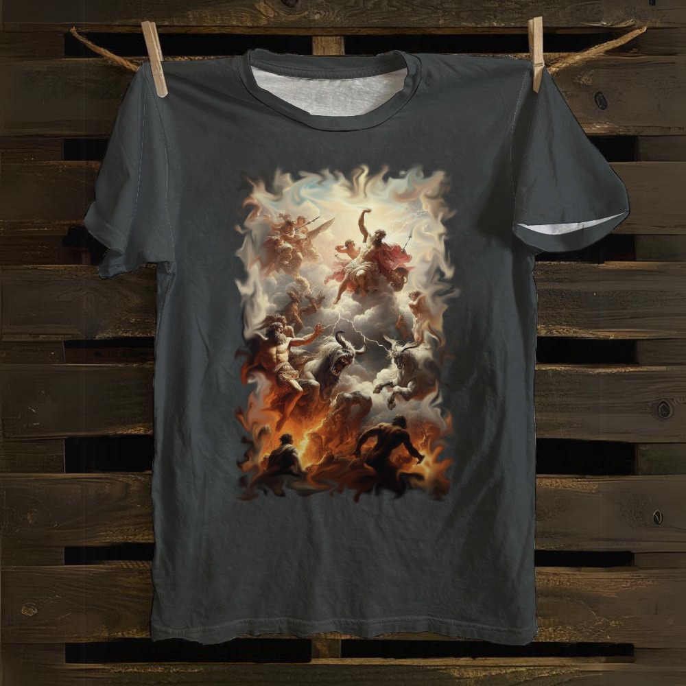 Inferno Glyph Cotton T-shirt