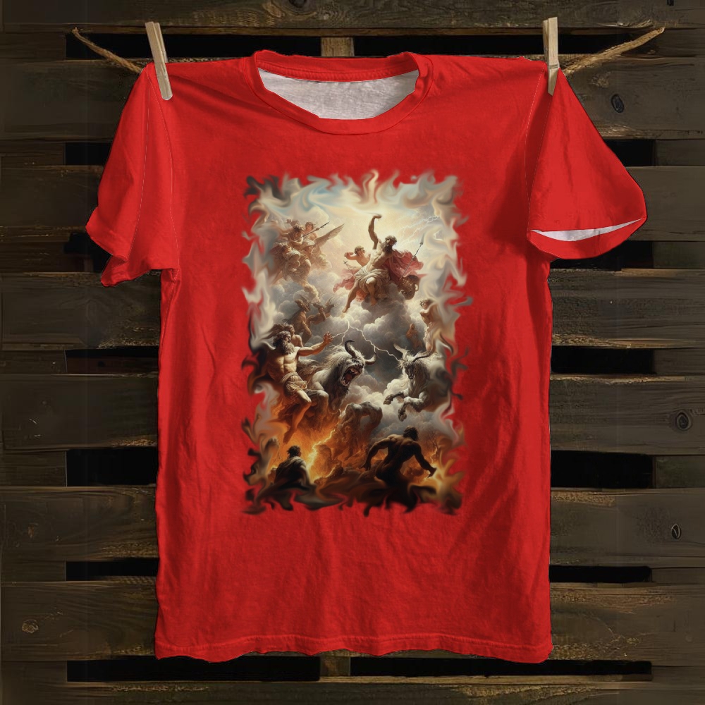 Inferno Glyph Cotton T-shirt