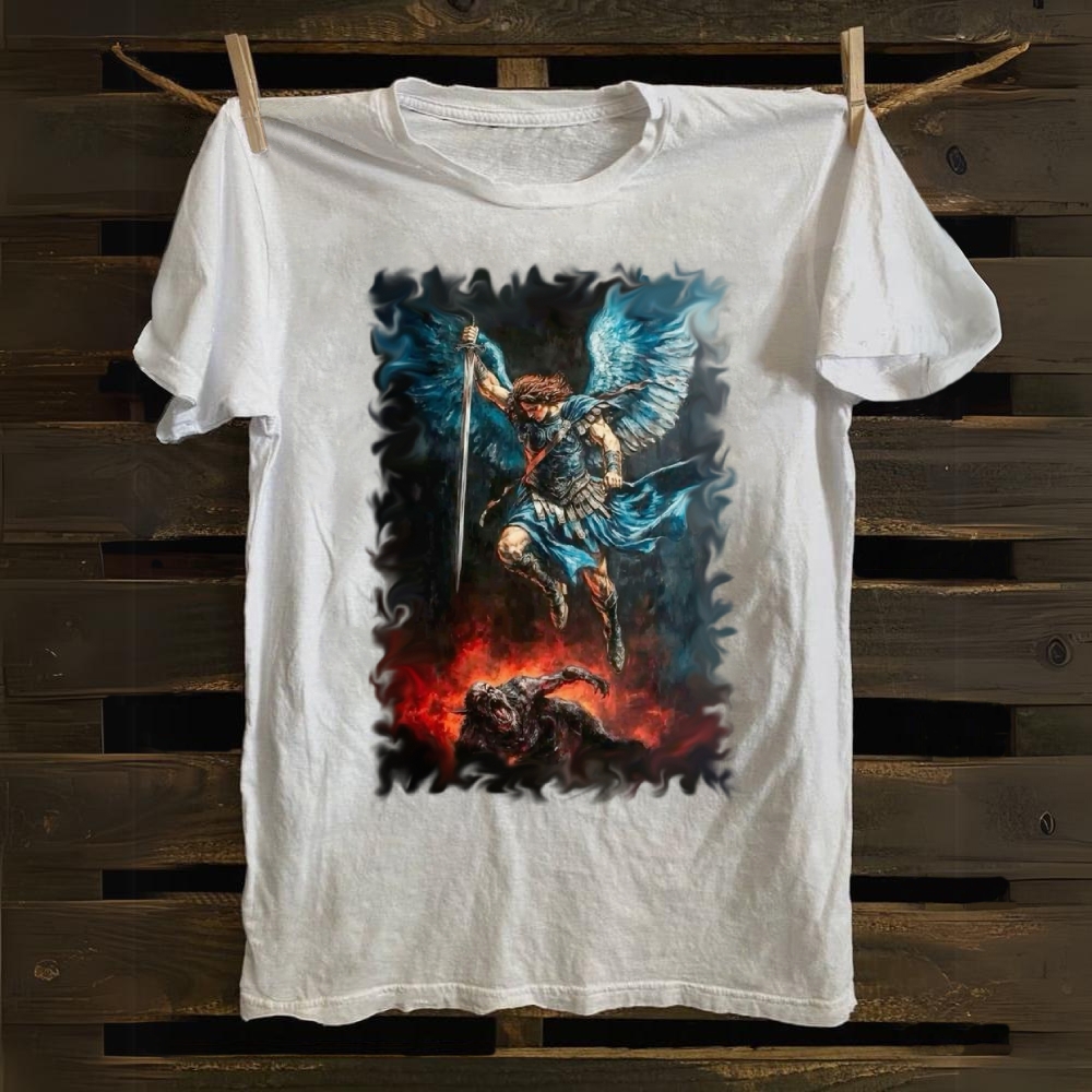Seraphic Fury Cotton T-shirt