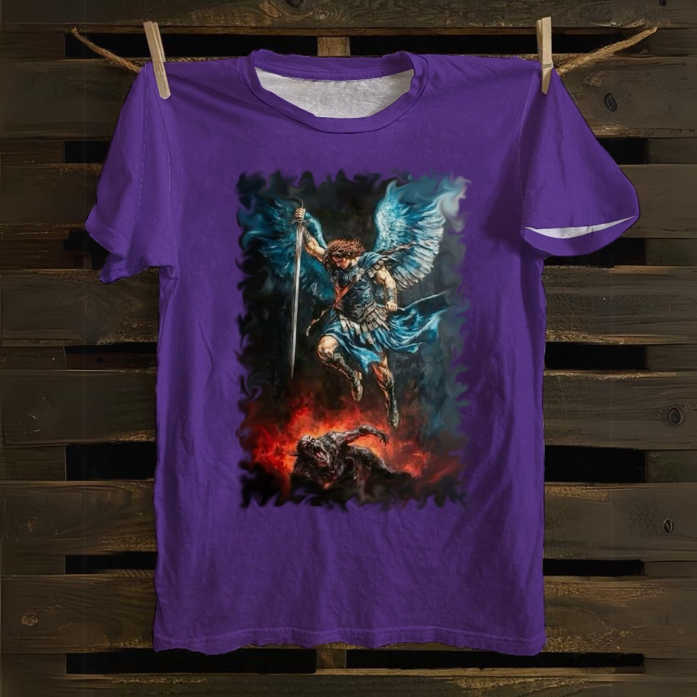 Seraphic Fury Cotton T-shirt