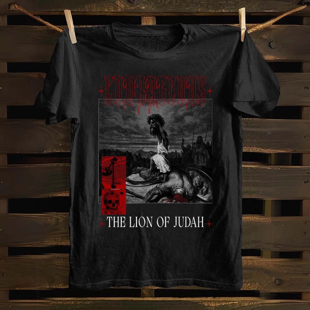 The Lion Of Judah Cotton T-shirt