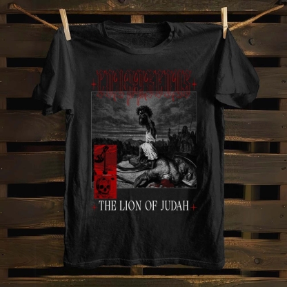 The Lion Of Judah Cotton T-shirt