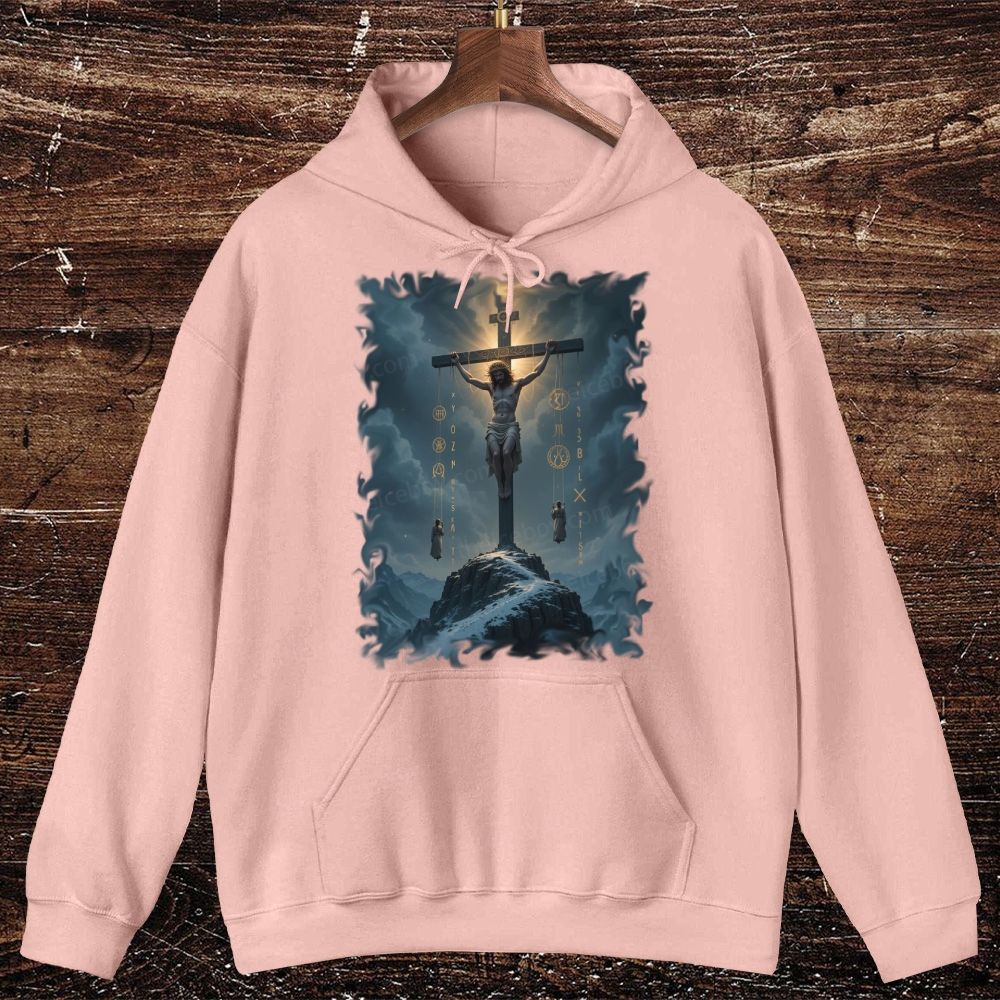 The Passion of Jesus Oversized Cotton Hoodies
