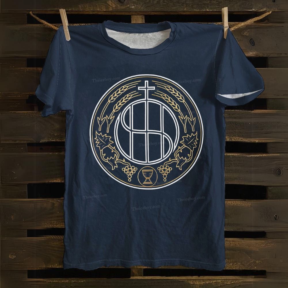 IHS Christogram Cotton T-shirt