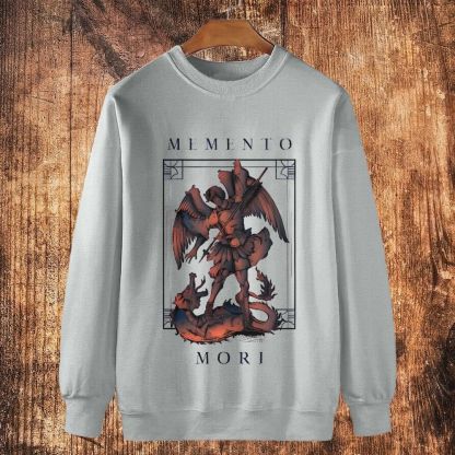 The Lord Is With You Mighty Warrior Cotton Crewneck Sweatshirt