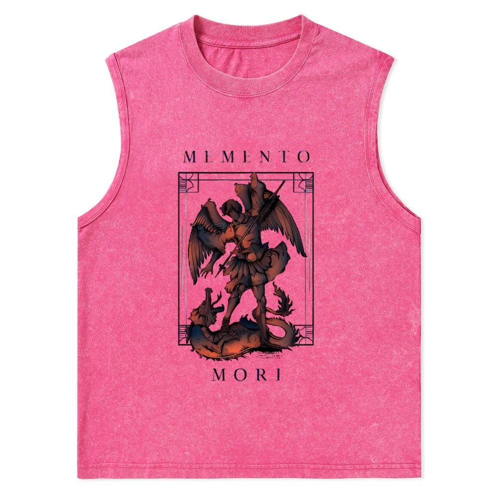 The Lord Is With You Mighty Warrior Christian Snowflake Washed Vest