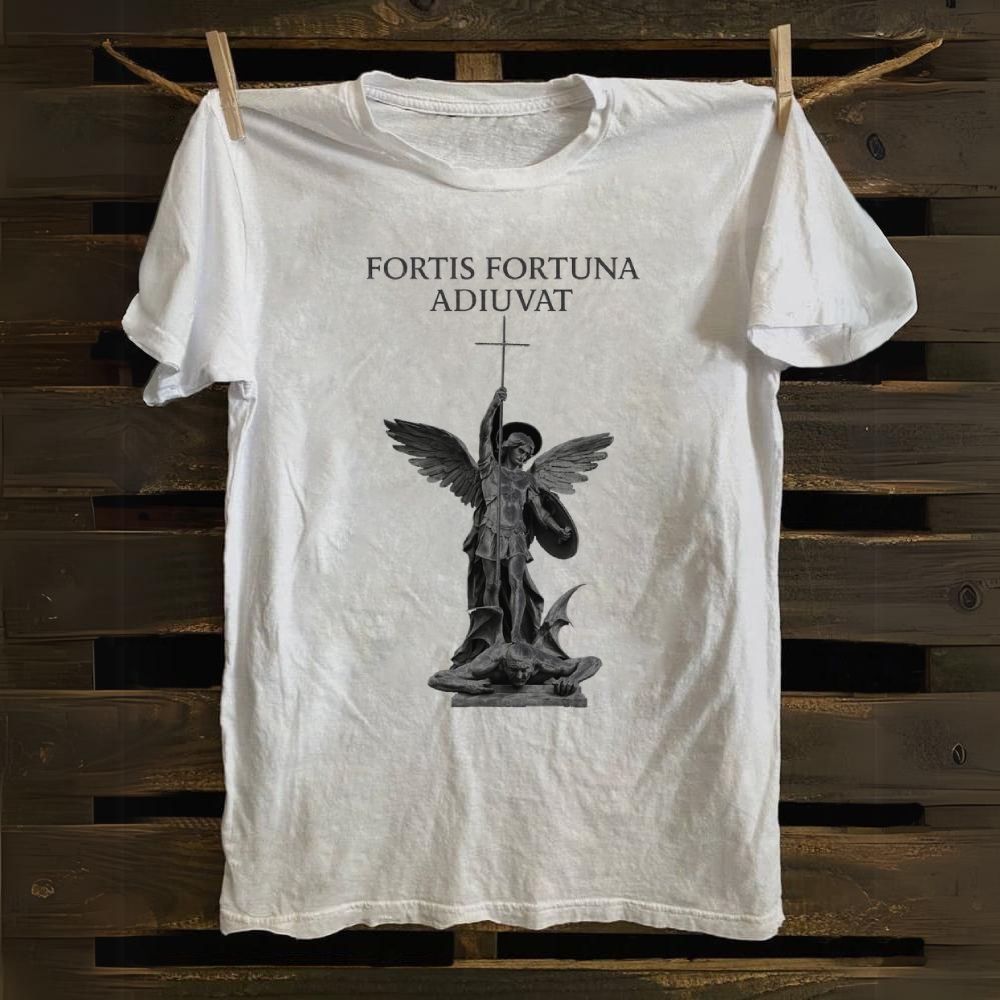 ST FORTIS FORTUNA ADIUVAT Cotton T-shirt 