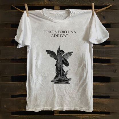 ST FORTIS FORTUNA ADIUVAT Cotton T-shirt 