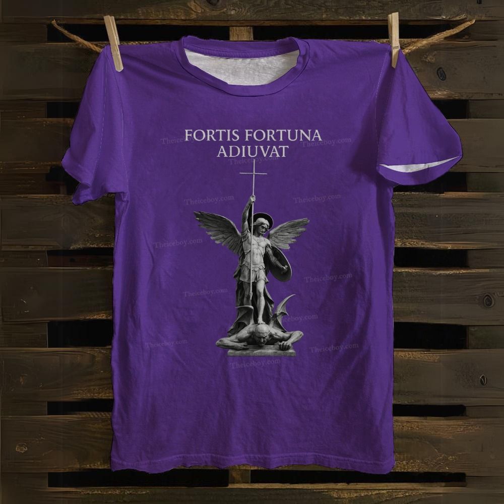 ST FORTIS FORTUNA ADIUVAT Cotton T-shirt 