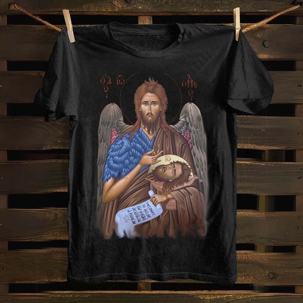 John The Baptist Cotton T-shirt