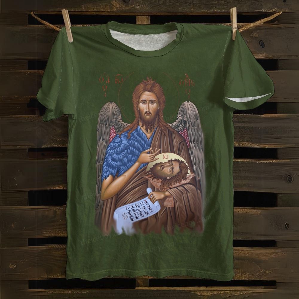 John The Baptist Cotton T-shirt