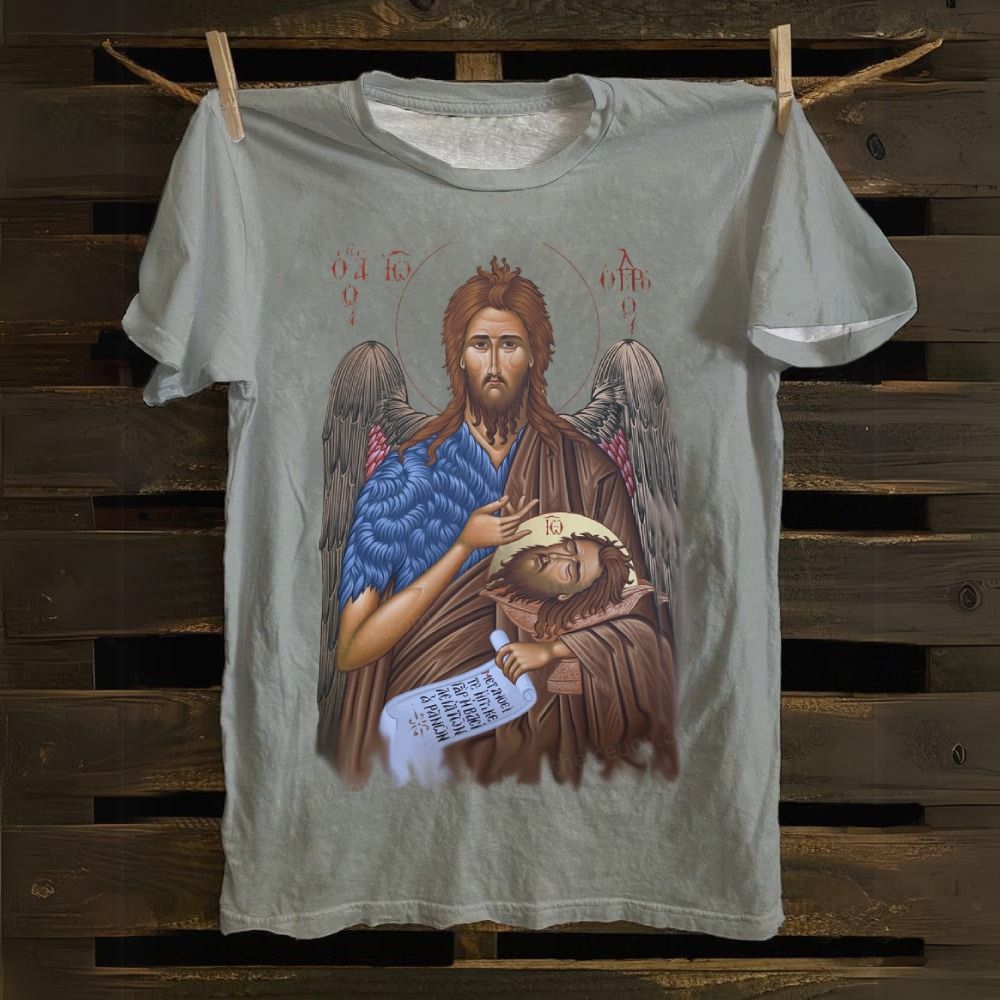 John The Baptist Cotton T-shirt