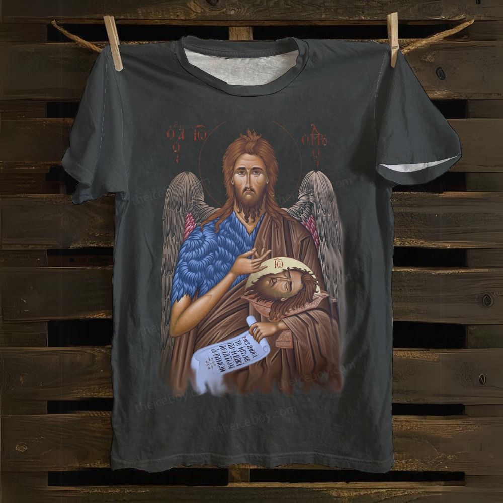 John The Baptist Cotton T-shirt