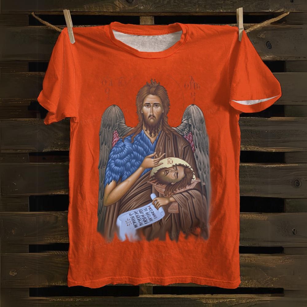 John The Baptist Cotton T-shirt
