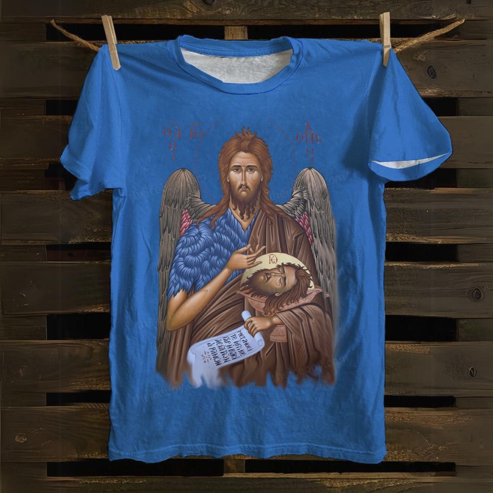 John The Baptist Cotton T-shirt