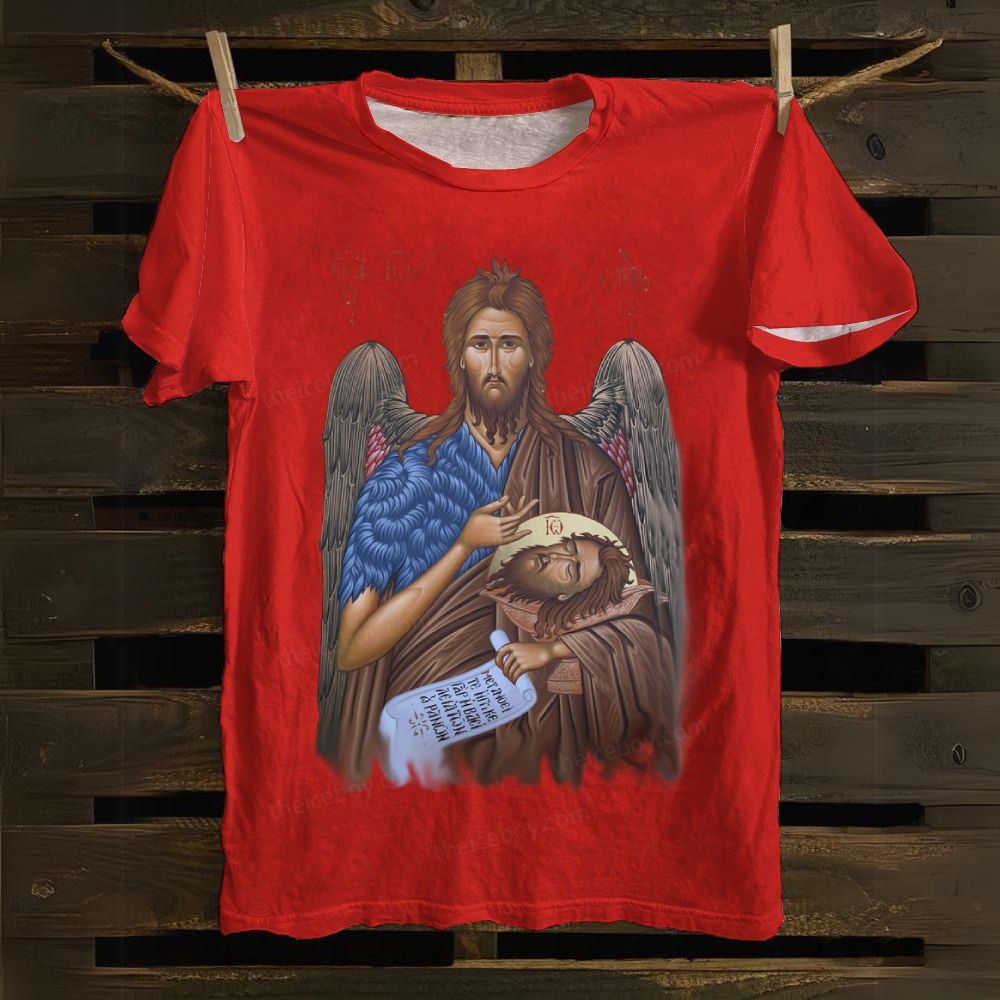 John The Baptist Cotton T-shirt