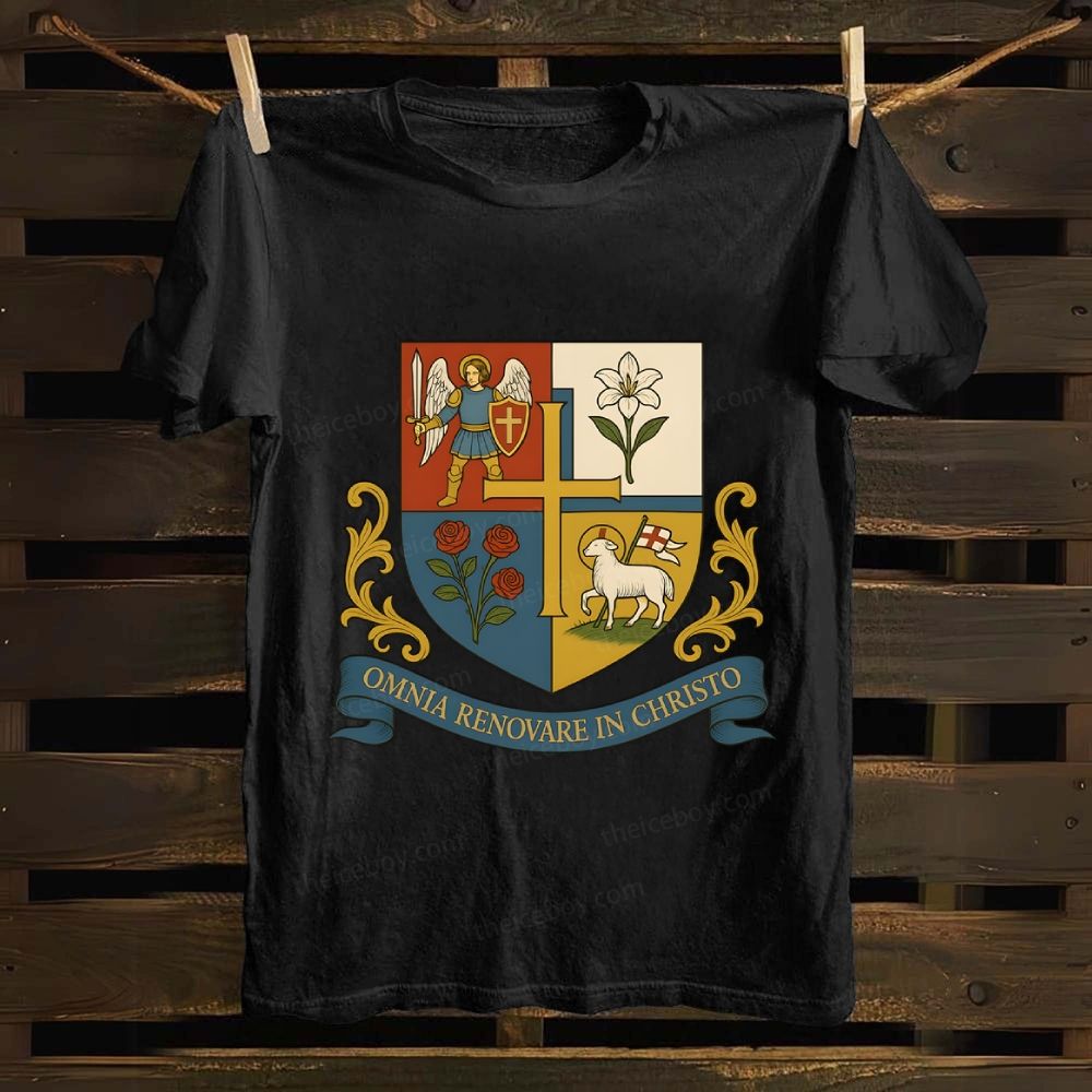 Christian Cross Cotton T-shirt