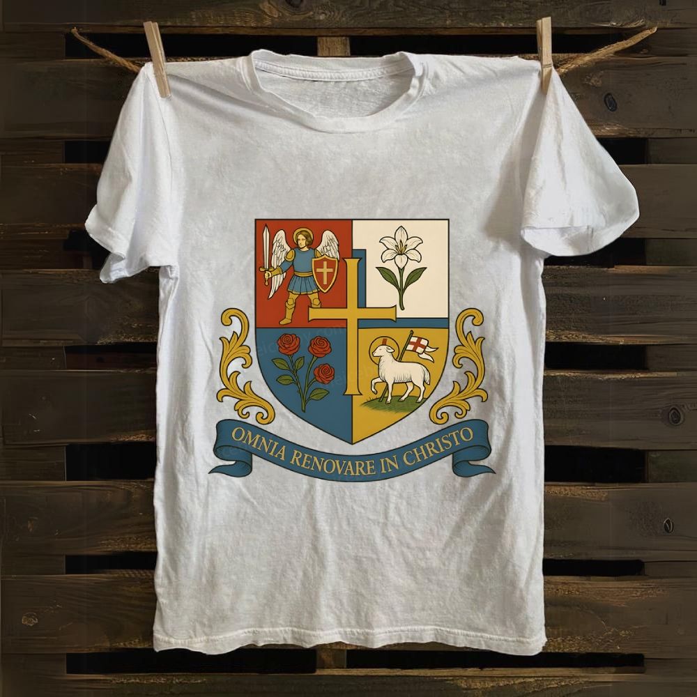 Christian Cross Cotton T-shirt