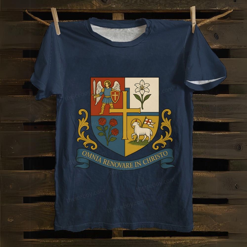 Christian Cross Cotton T-shirt