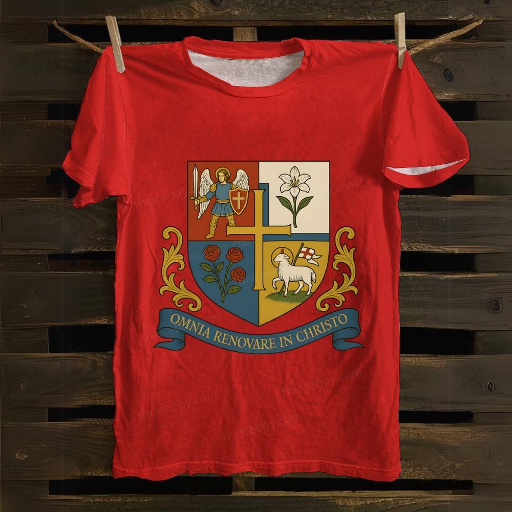 Christian Cross Cotton T-shirt