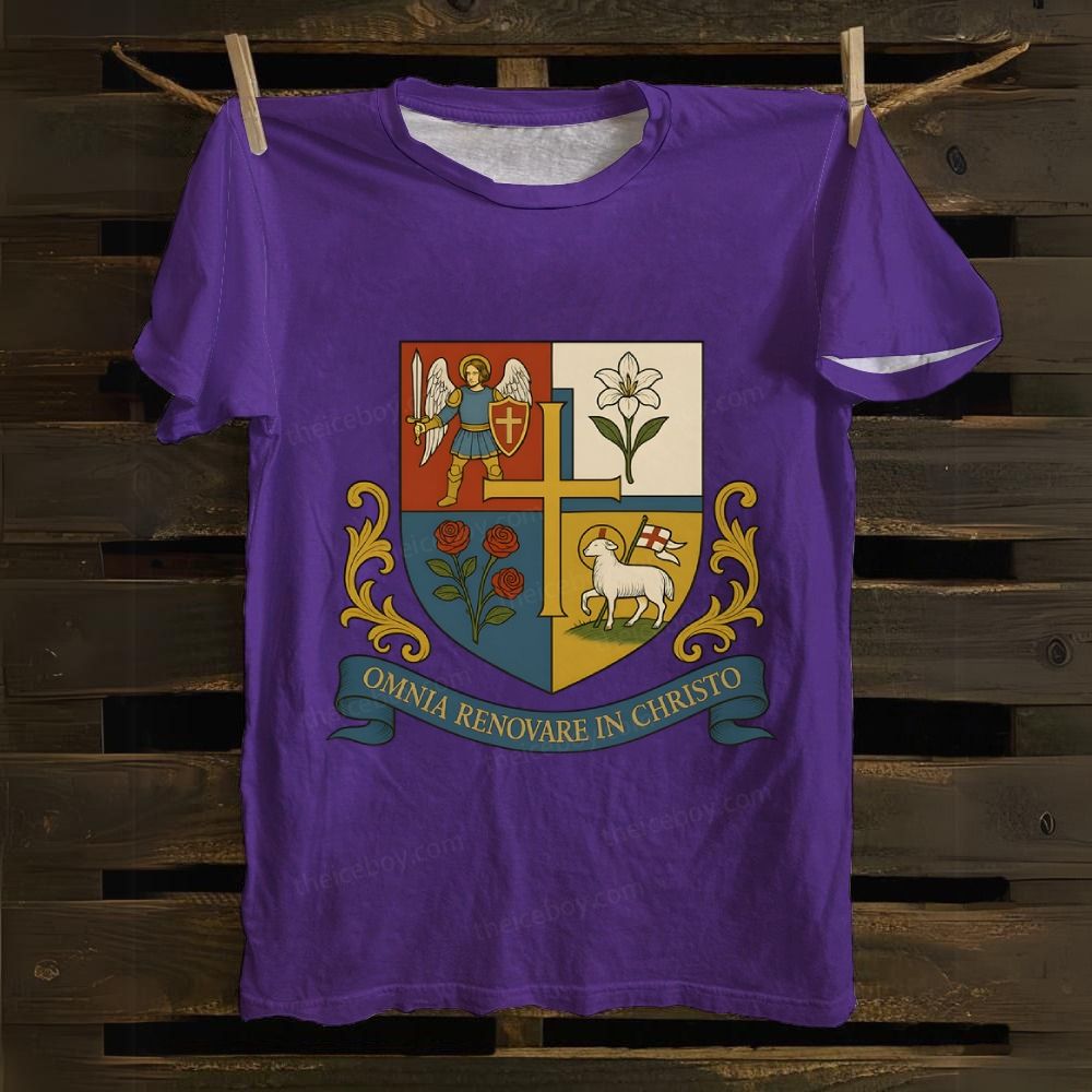 Christian Cross Cotton T-shirt