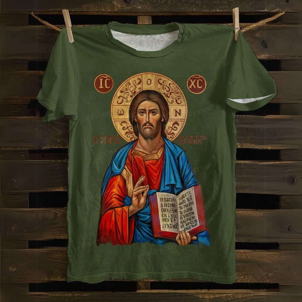 Jesus Victory Cotton T-shirt