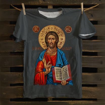 Jesus Victory Cotton T-shirt