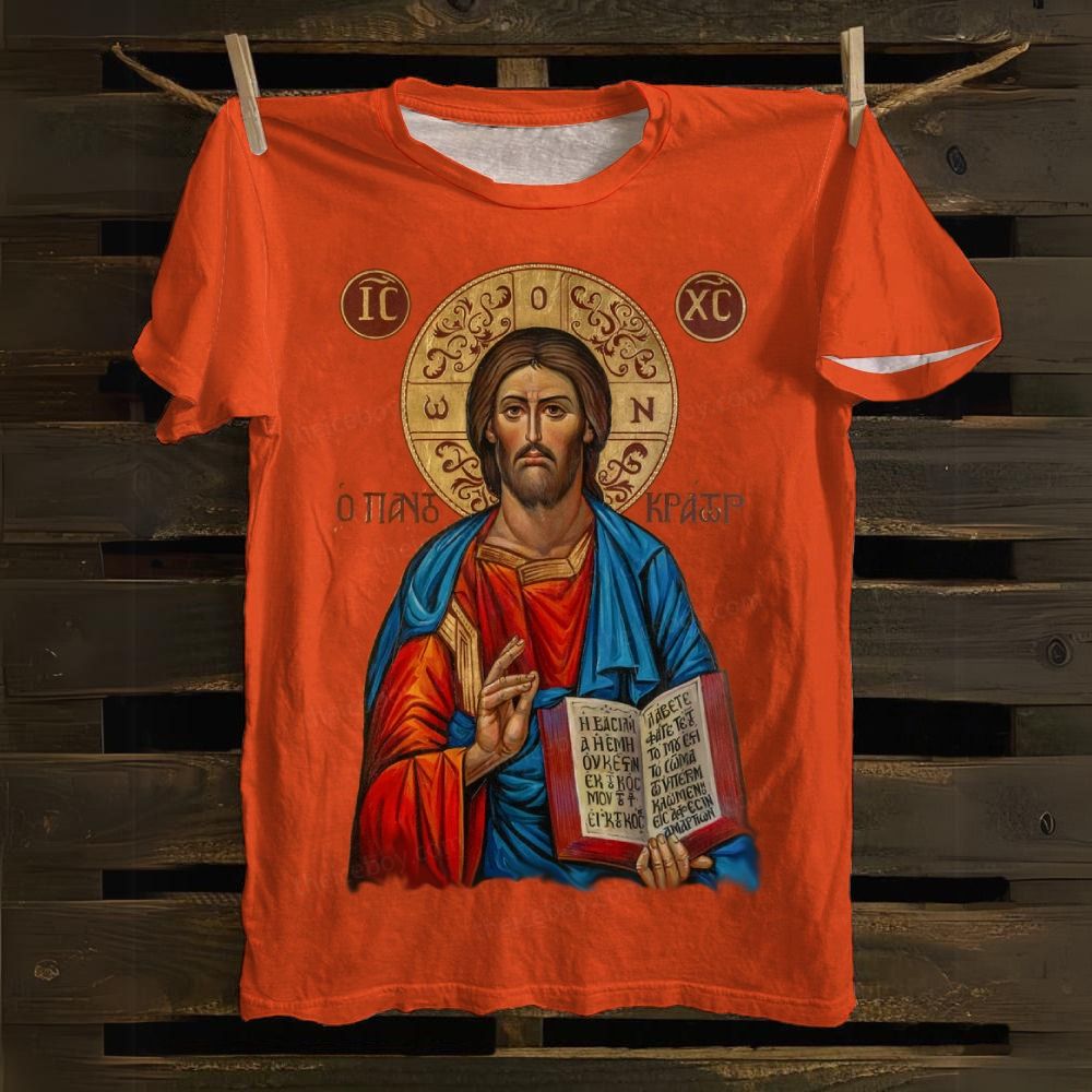 Jesus Victory Cotton T-shirt