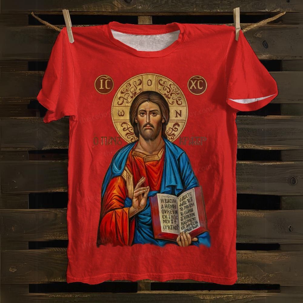 Jesus Victory Cotton T-shirt