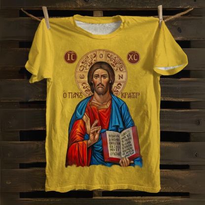 Jesus Victory Cotton T-shirt