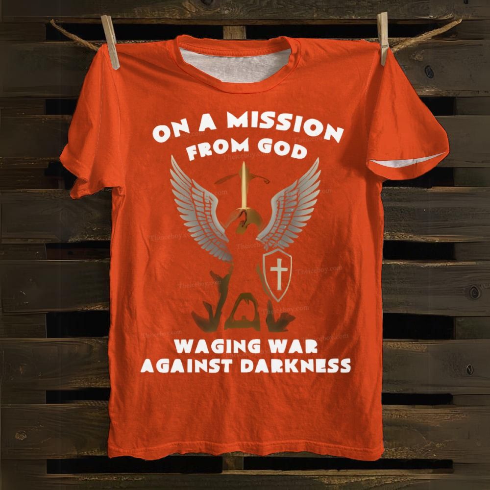 On a Mission from God Cotton T-shirt