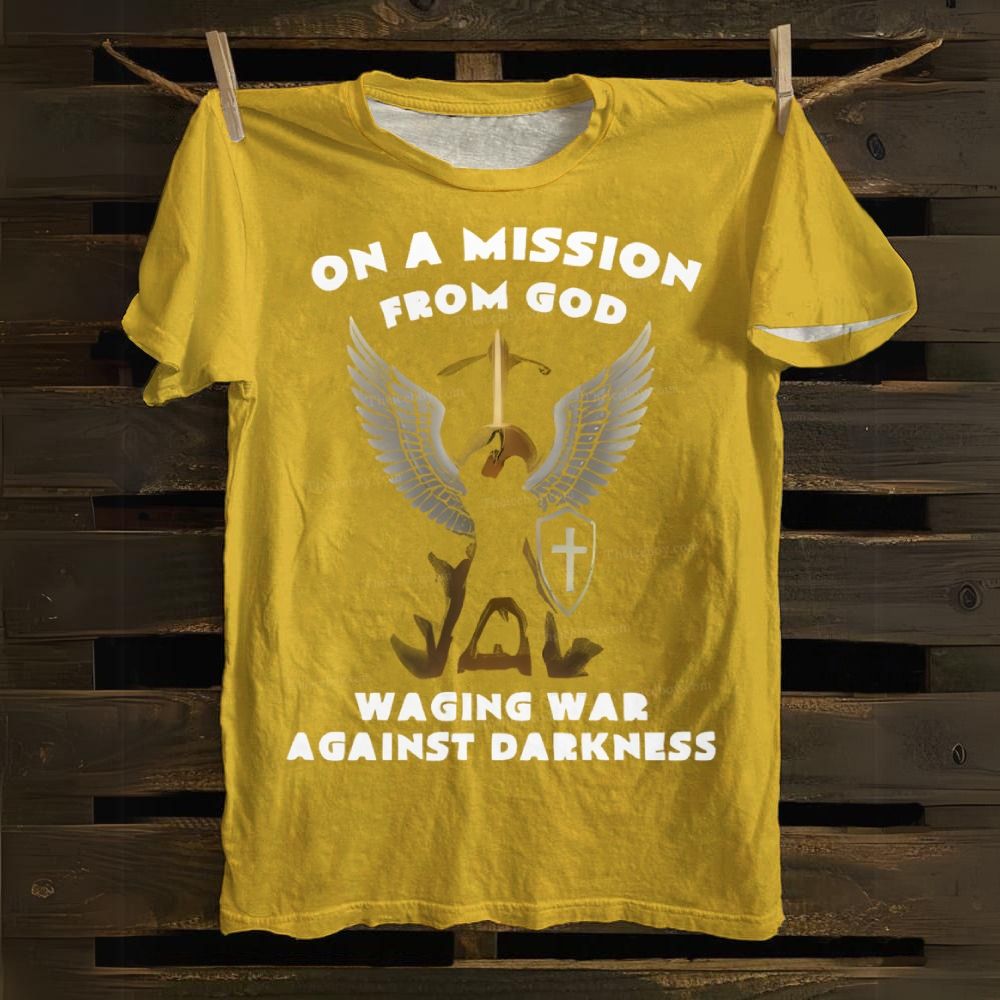 On a Mission from God Cotton T-shirt
