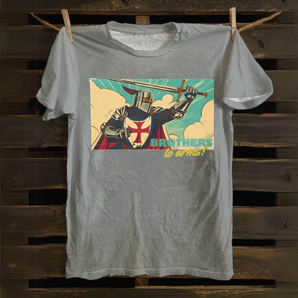 Brotherhood Battle Cotton T-shirt