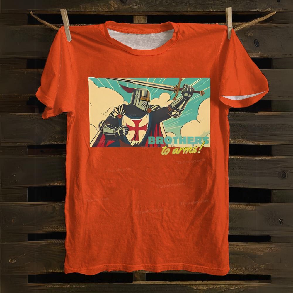 Brotherhood Battle Cotton T-shirt